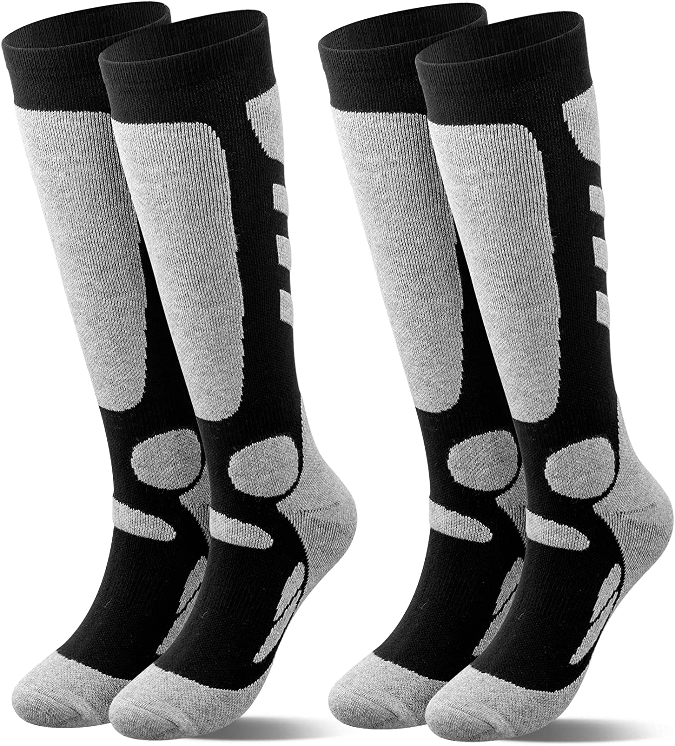 Kayzadd Ski Socks for Men 2-Pack for Skiing, Snowboarding, Outdoor Sports Performance Socks… - Image 6